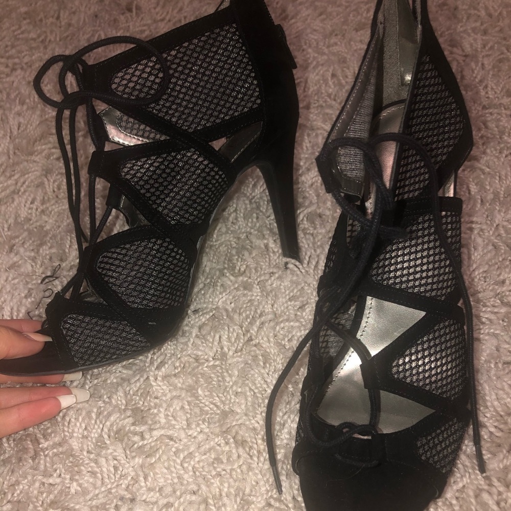 Black heels